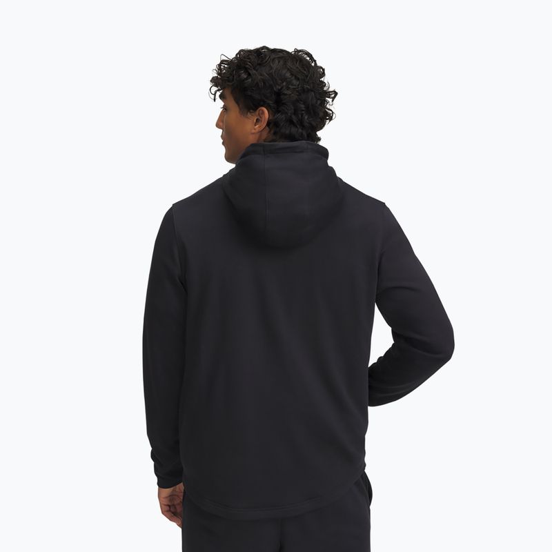 Мъжки суитшърт Under Armour Rival Terry Logo black/castlerock/white 2