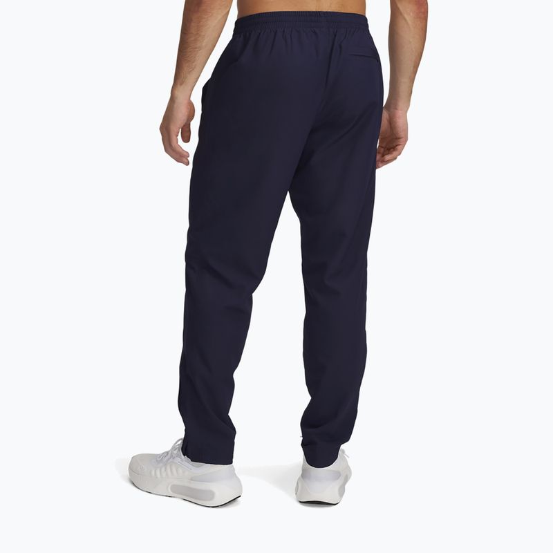 Мъжки панталони Under Armour Rival Woven Windbreaker Pant midnight navy/midnight navy/white 3