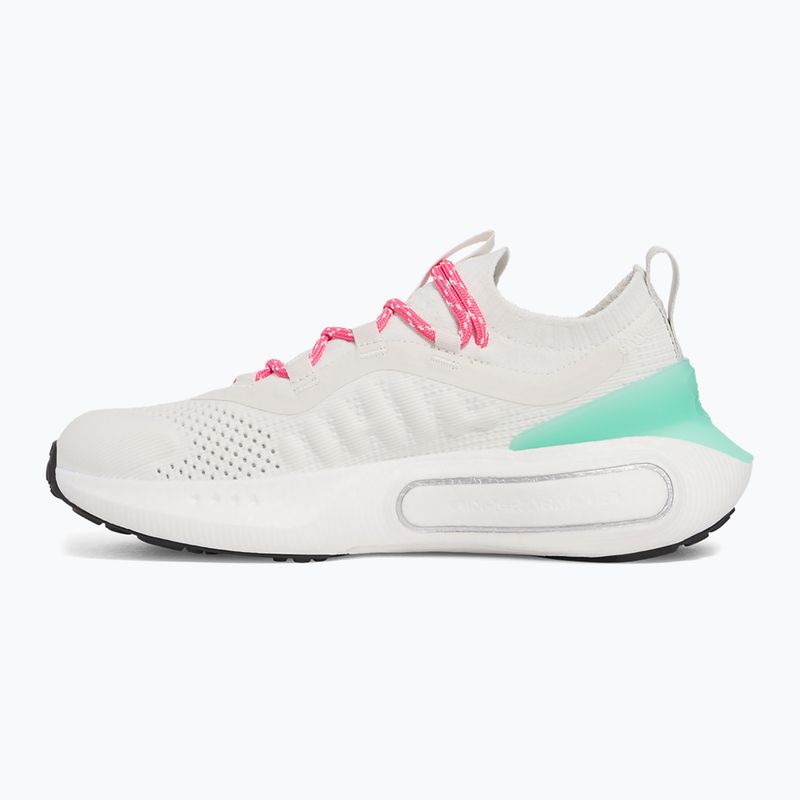 Under Armour Phantom 4 дамски обувки White quartz/comet green/super pink 2