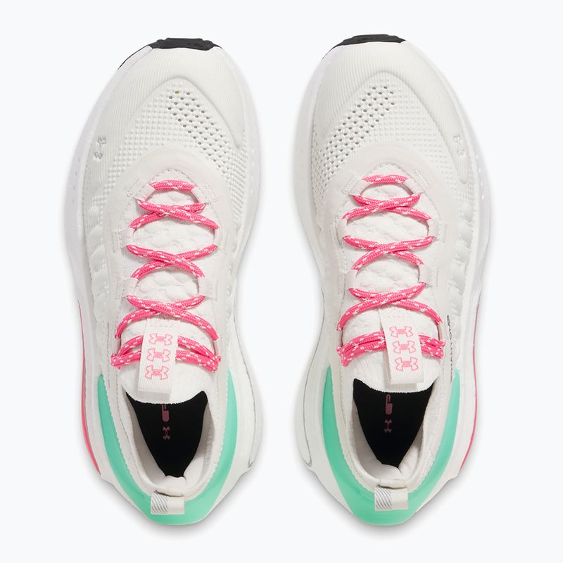 Under Armour Phantom 4 дамски обувки White quartz/comet green/super pink 4