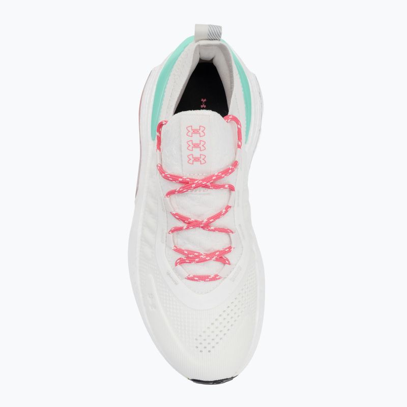 Under Armour Phantom 4 дамски обувки White quartz/comet green/super pink 5