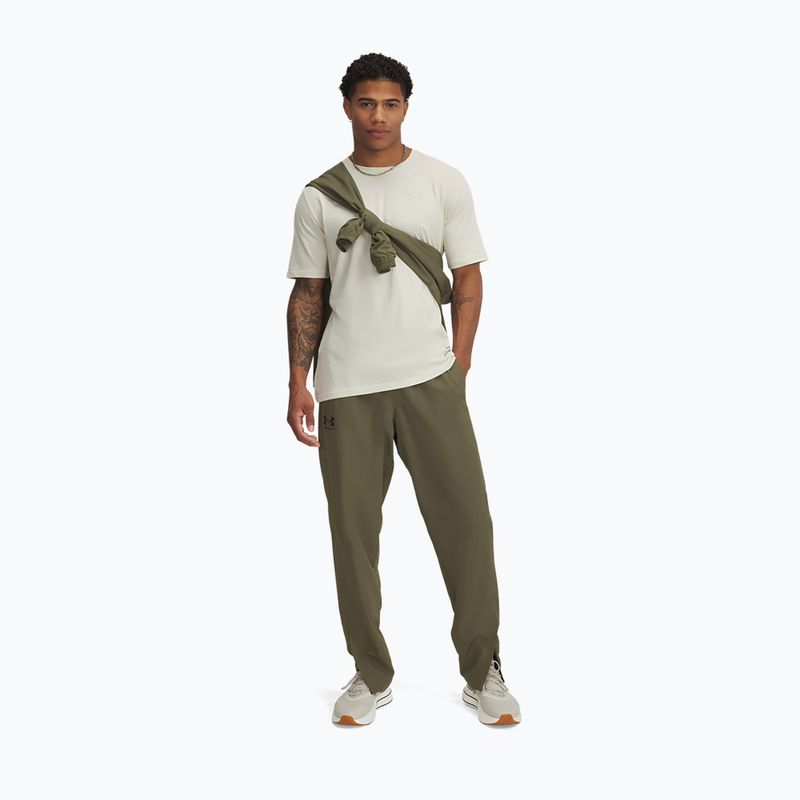 Мъжки панталони за тренировка Under Armour Rival Woven Windbreaker Pant marine od green/marine od green/black 2