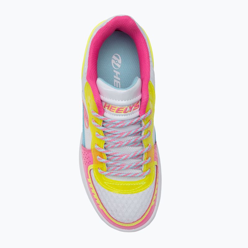 Детски обувки Heelys Rezerve FN бяло/неоново розово/аква/неоново жълто 6