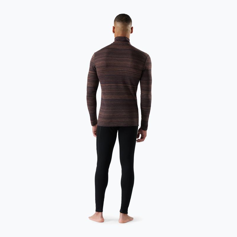 Мъжка термоактивна блуза Smartwool Classic Thermal Merino Base Layer 1/4 Zip Boxed цвят миеща се норка 2