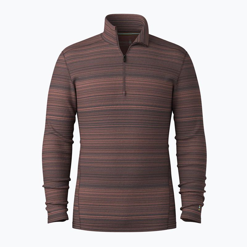 Мъжка термоактивна блуза Smartwool Classic Thermal Merino Base Layer 1/4 Zip Boxed цвят миеща се норка 3