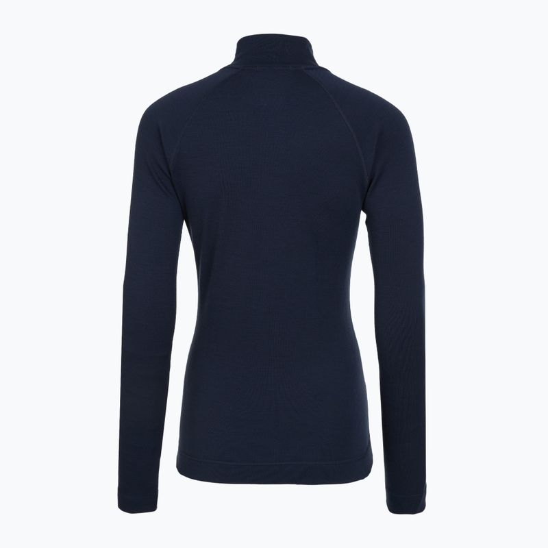 Дамски термоактивен суитшърт Smartwool Classic Thermal Merino Base Layer 1/4 Zip Boxed deep navy 2