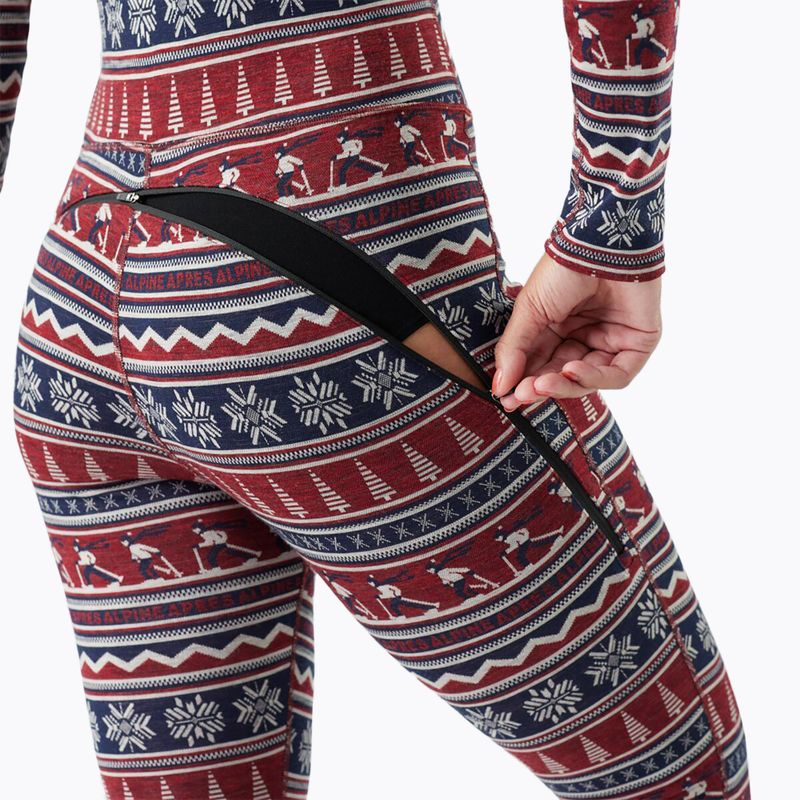 Дамски термоактивен гащеризон Smartwool Classic Thermal Merino Base Layer One Piece currant alpine 3