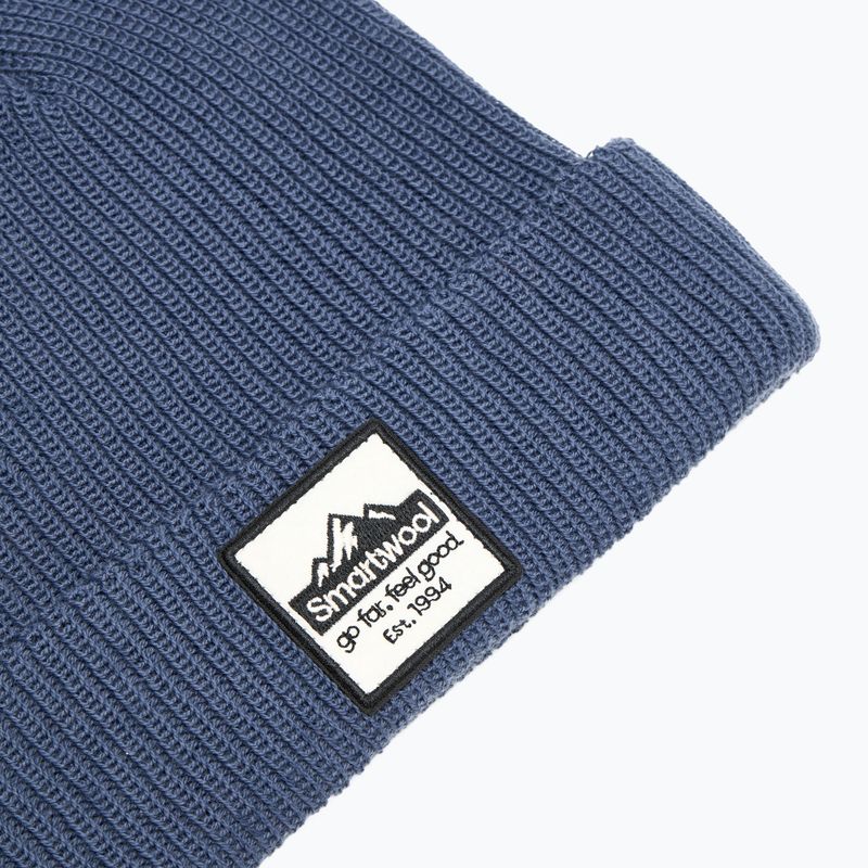 Зимна шапка Smartwool Patch nightfall blue 3