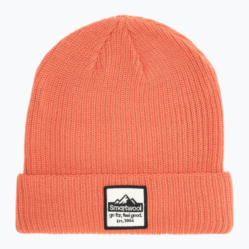 Зимна шапка Smartwool Patch теракота