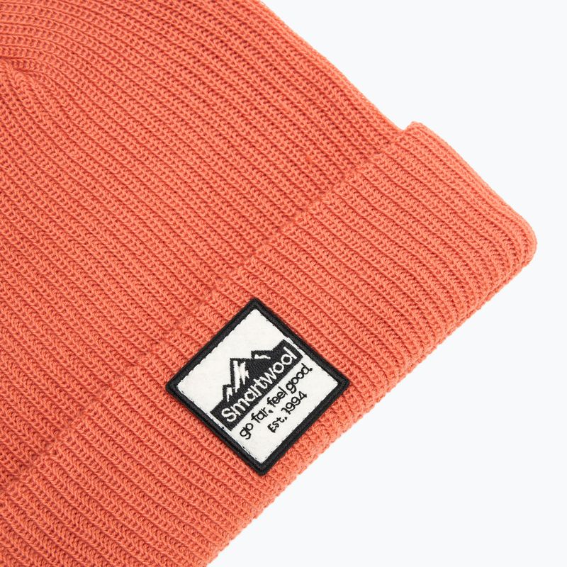 Зимна шапка Smartwool Patch теракота 3