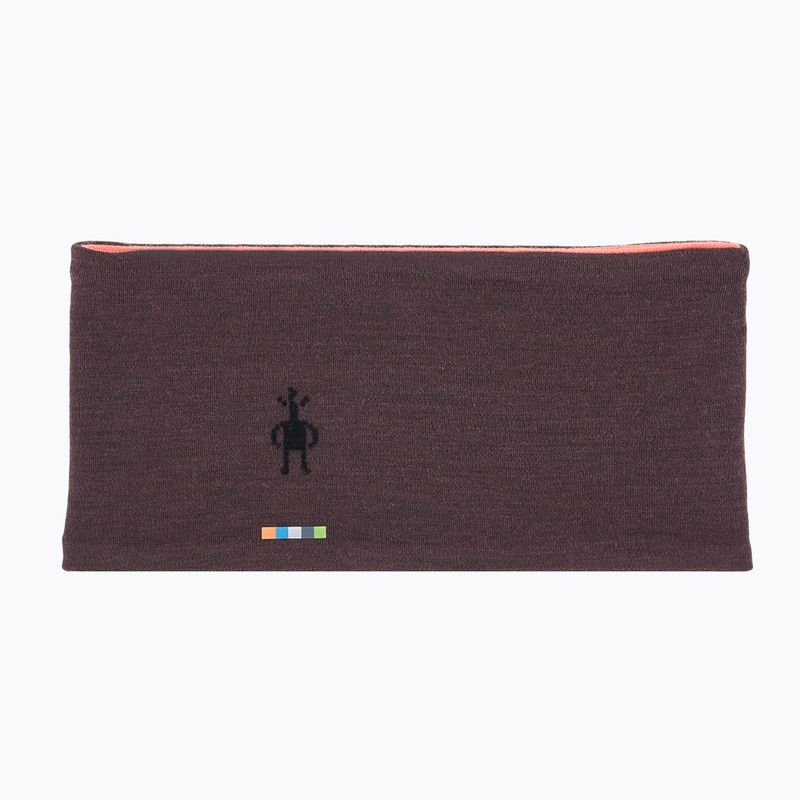 Лента за глава Smartwool Thermal Merino Reversible Headband mink/coral reef