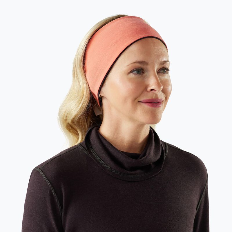 Лента за глава Smartwool Thermal Merino Reversible Headband mink/coral reef 4