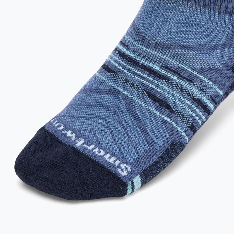 Чорапи Smartwool Hike Light Cushion Mountain Pattern Crew nightfall blue 3