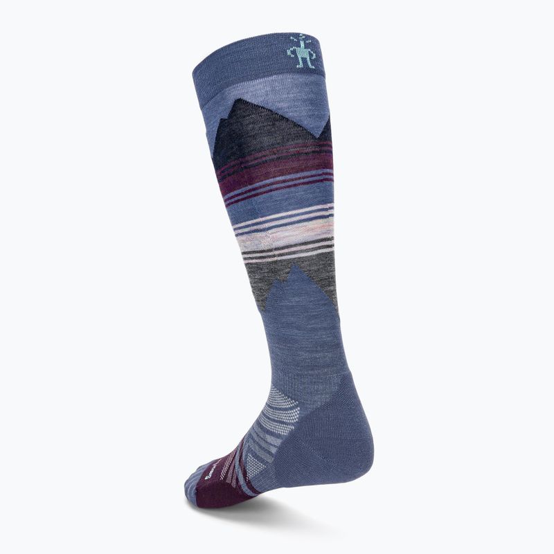 Дамски скоирски чорапи  Smartwool Ski Targeted Cushion Pattern OTC nightfall blue 2