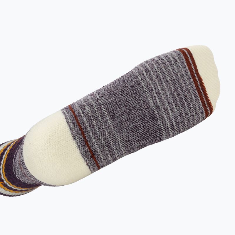 Дамски чорапи Smartwool Hike Light Cushion New Pattern Crew prple ris 6