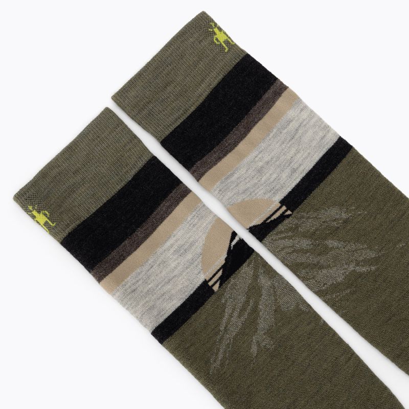 Чорапи за сноуборд Snowboard Targeted Cushion Mountain Sunrise OTC winter moss 3