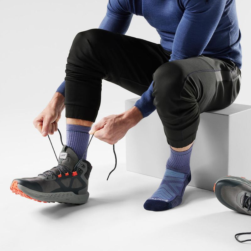 Чорапи Smartwool Hike Light Cushion Crew nightfall blue 2