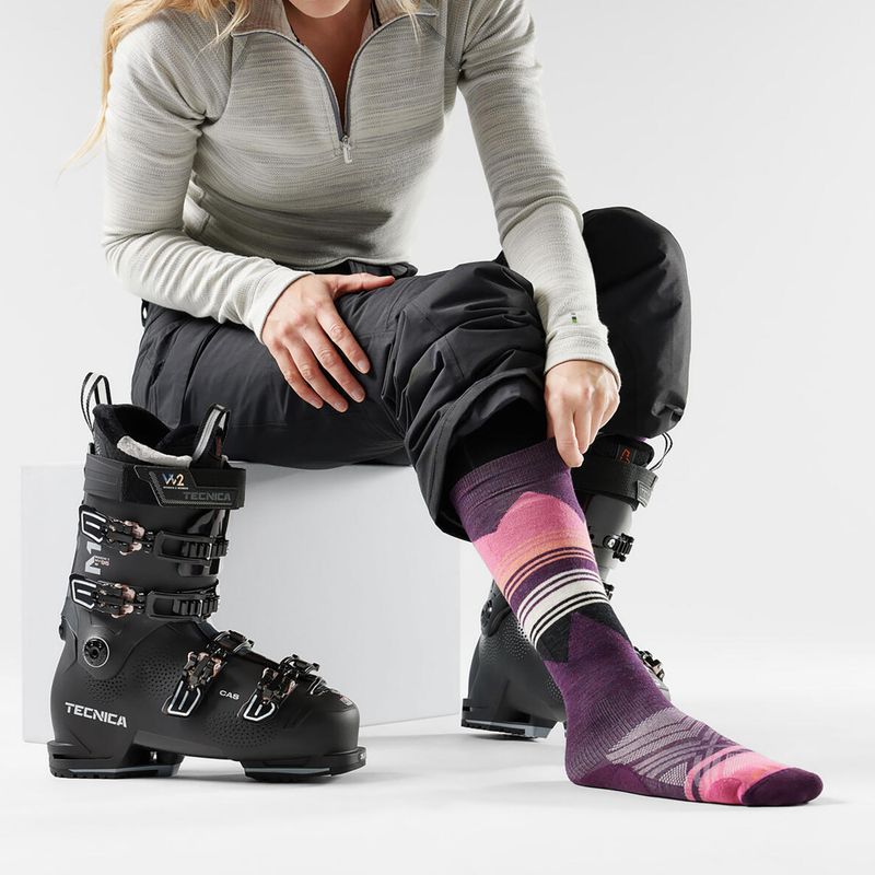 Дамски ски чорапи Smartwool Ski Targeted Cushion Pattern OTC purple iris 2