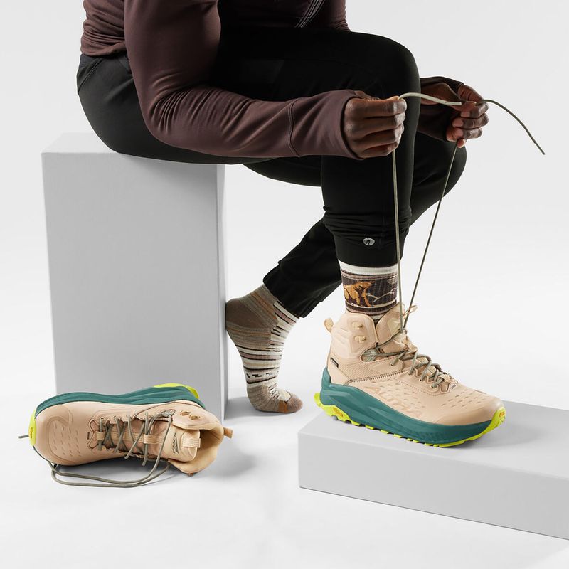 Чорапи Smartwool Hike Targeted Cushion Bear Stripe Mid Crew ash 2