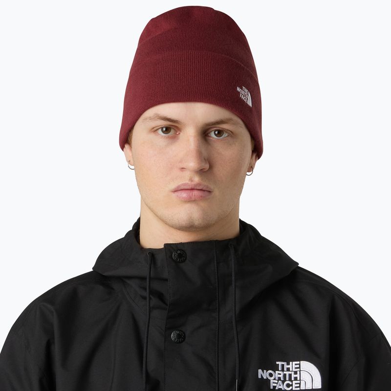 Зимна шапка The North Face Norm Beanie sumac 3