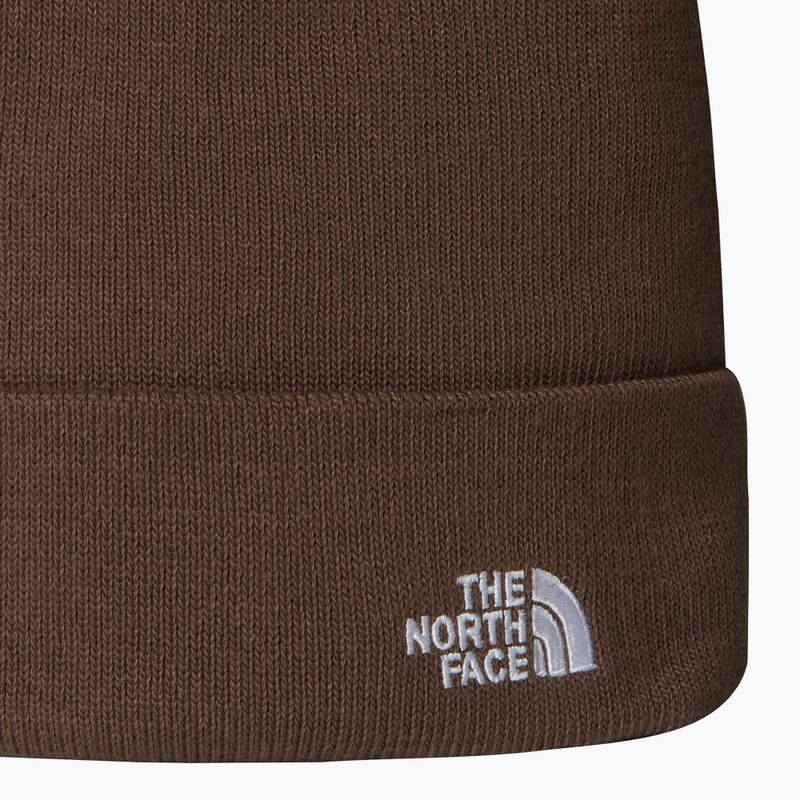 Зимна шапка The North Face Norm Beanie smokey brown 2