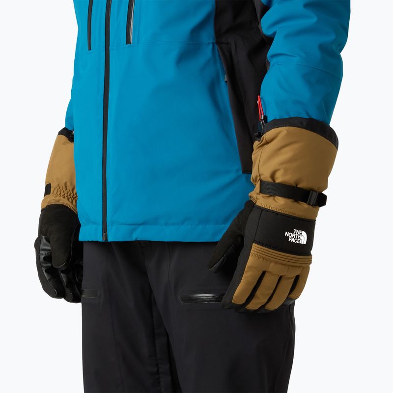 Мъжки скиорски ръкавици The North Face Montana Ski utility brown 5