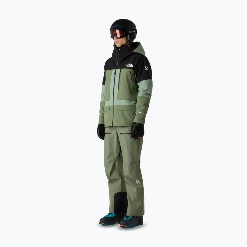 Мъжки скиорски панталони The North Face Summit Tsirku GTX Pro Bib bark mist/black 2