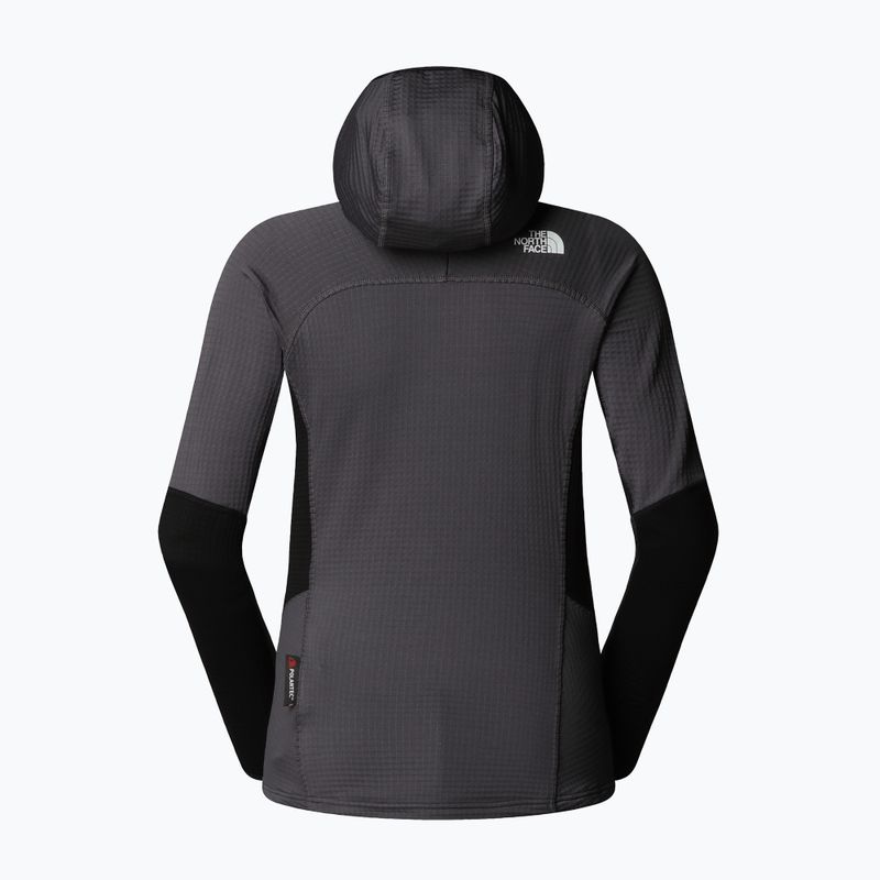 Дамски суитшърт The North Face Polartec Powergrid Stormgap Hoodie anthracite grey/bla 6