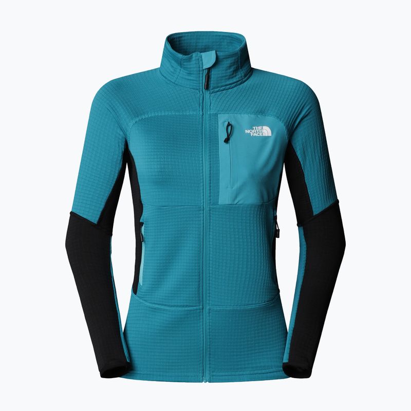 Дамски суитшърт The North Face Polartec Powergrid Stormgap антрацитено сив/tnf черен 5