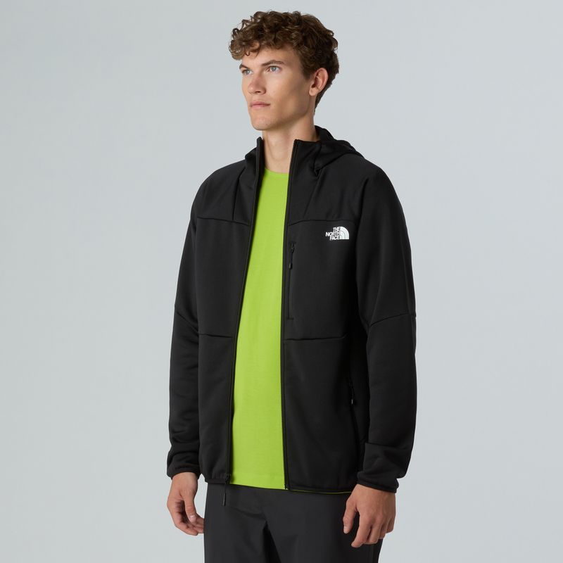 Мъжки суитшърт The North Face Meteora Full Zip black 4