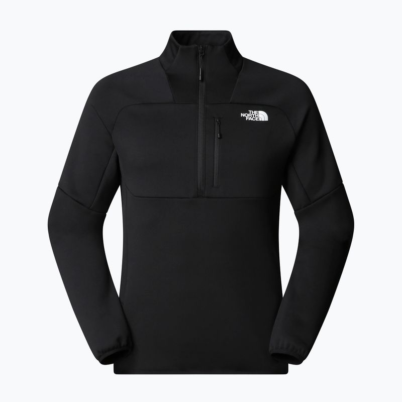 Мъжки суитшърт The North Face Meteora 1/4 Zip Fleece black 4