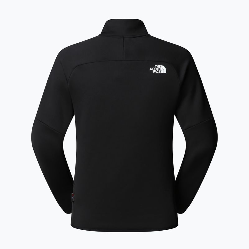 Мъжки суитшърт The North Face Meteora 1/4 Zip Fleece black 5