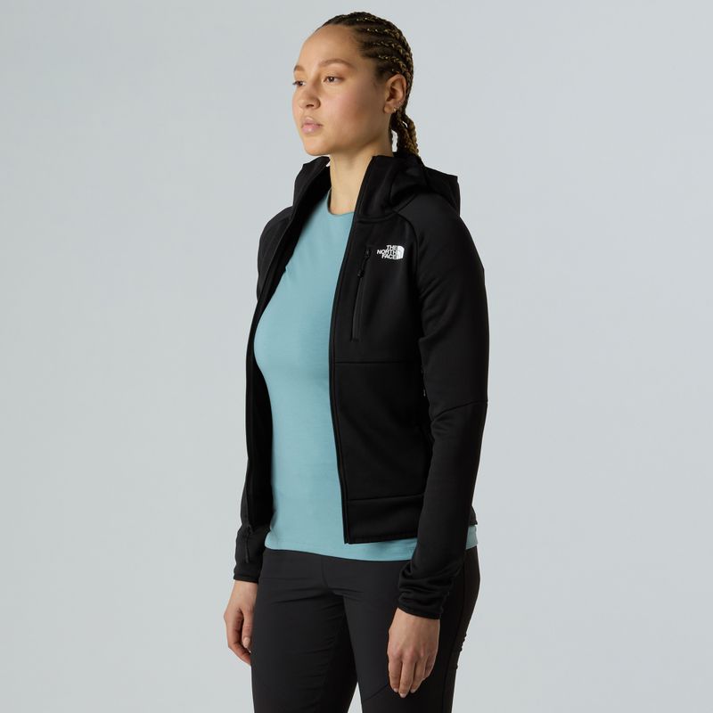 Дамски суитшърт The North Face Meteora Full Zip black 4