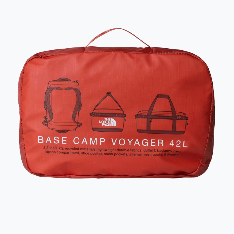 Пътна чанта The North Face Base Camp Voyager Duffel 42 л mars dust/sumac 4