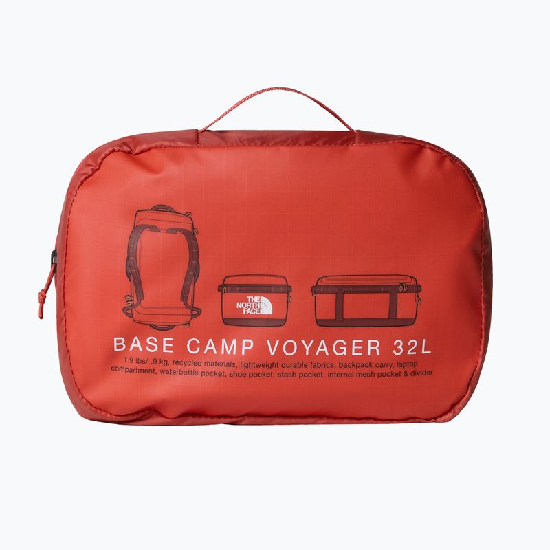 Пътна чанта The North Face Base Camp Voyager Duffel 32 л mars dust/sumac 4