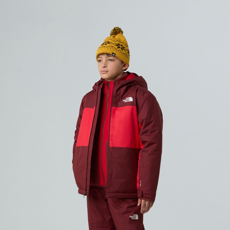 Детско ски яке The North Face Freedom Insulated sumac/red 4