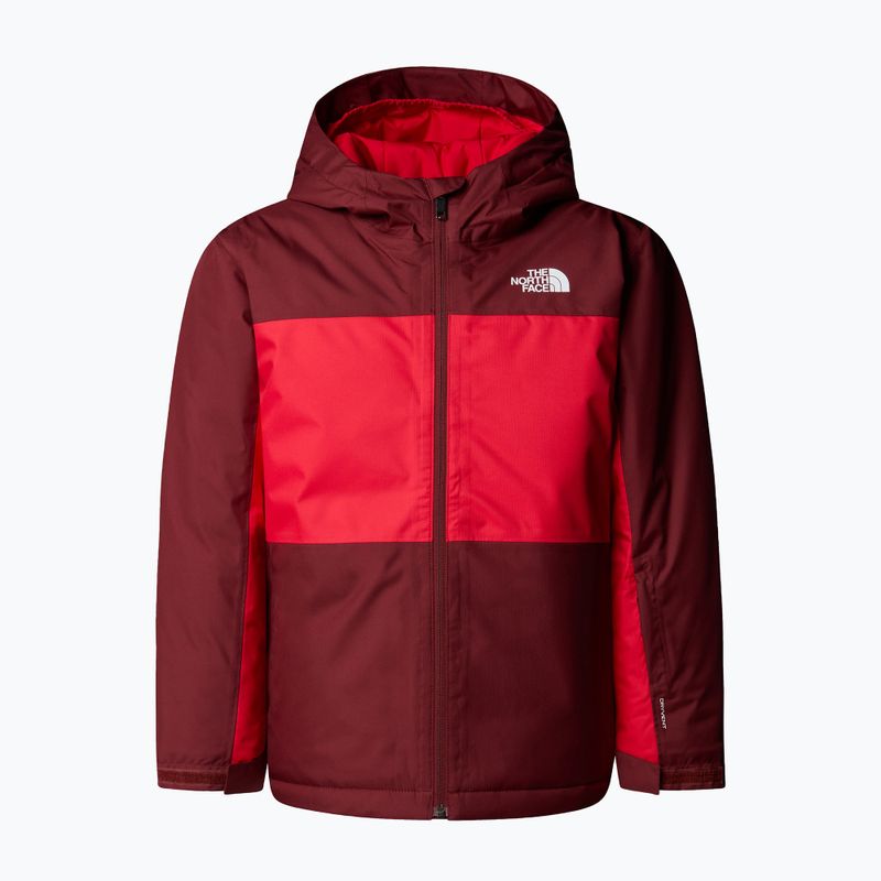 Детско ски яке The North Face Freedom Insulated sumac/red 5