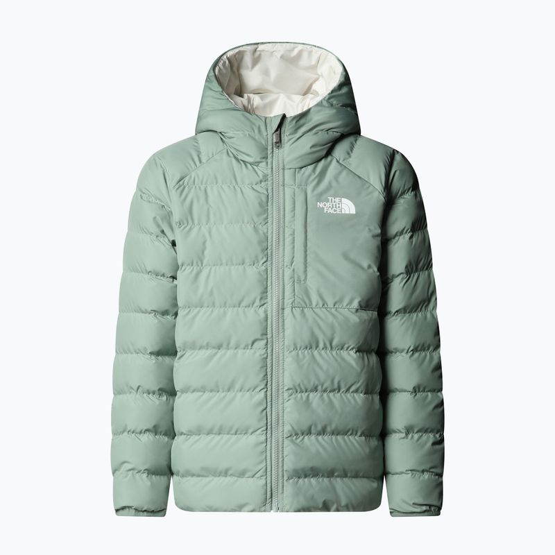 Детско пухено яке The North Face Reversible Perrito Hooded slate moss 6