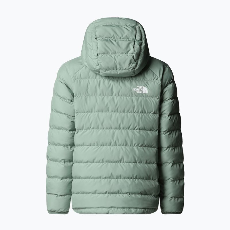 Детско пухено яке The North Face Reversible Perrito Hooded slate moss 7