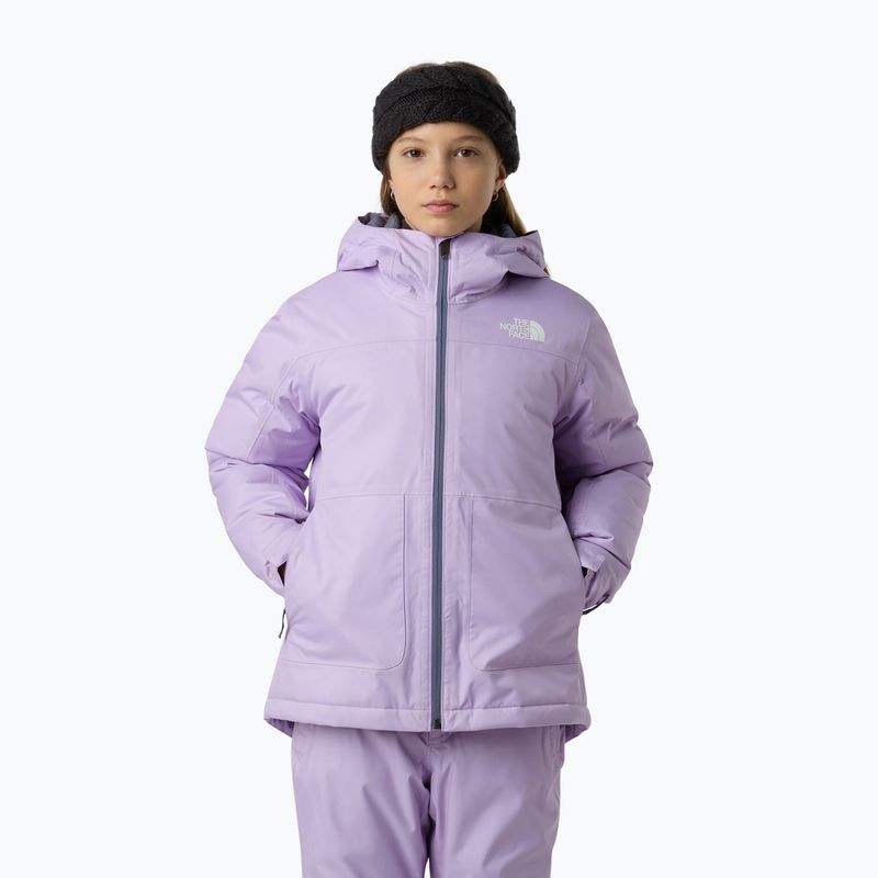 Детско ски яке The North Face Freedom Insulated lite lilac