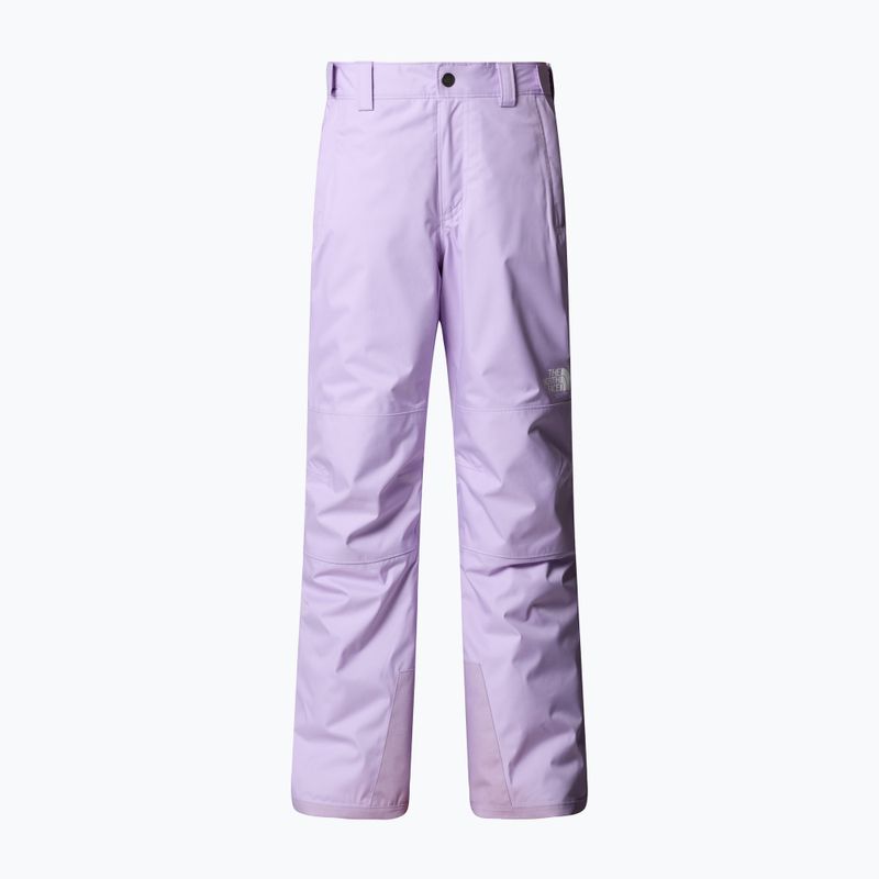 Детски скиорски панталони The North Face Freedom Insulated Lite Lilac 4