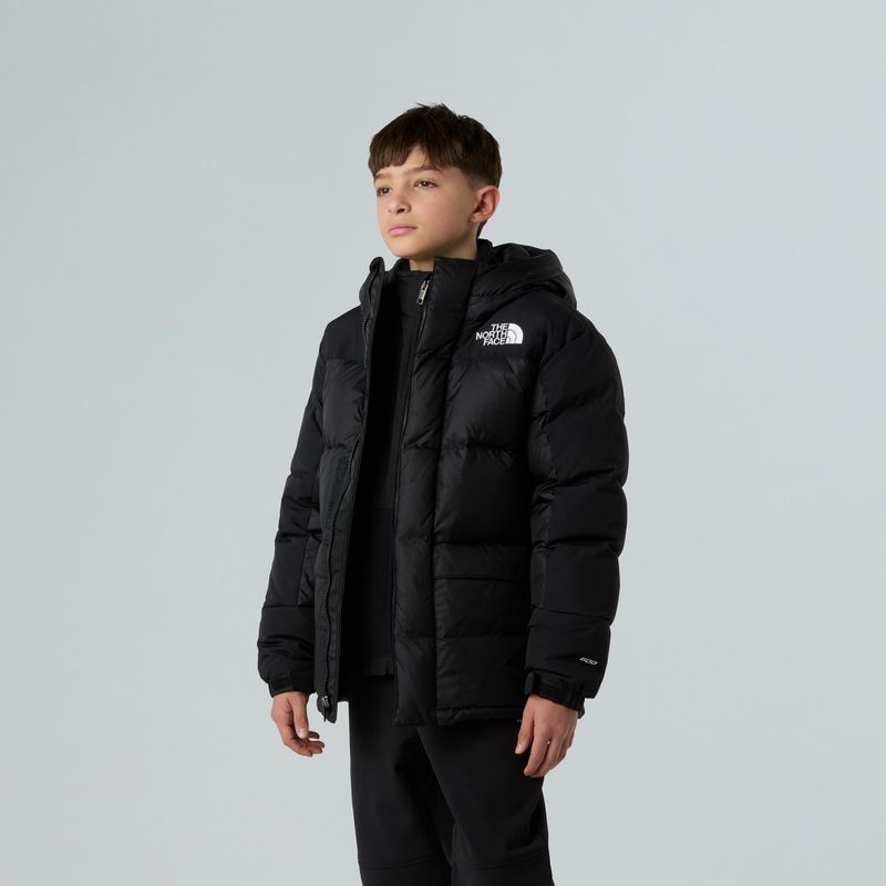 Детско яке The North Face Hmyln Down Short Parka black/black 3