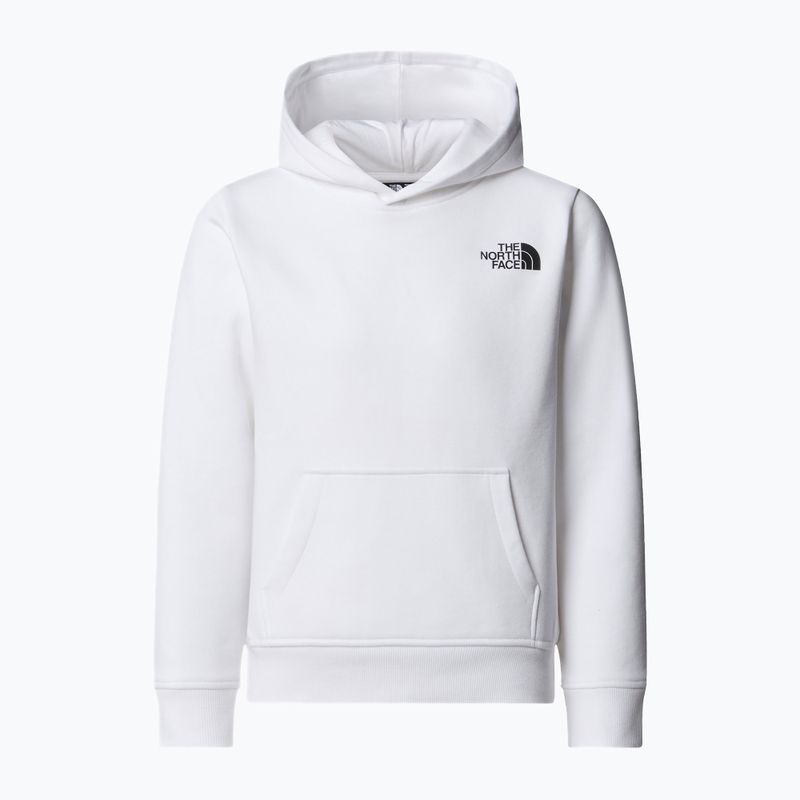 Детски суитшърт The North Face Teen Redbox Regular P/O white/black