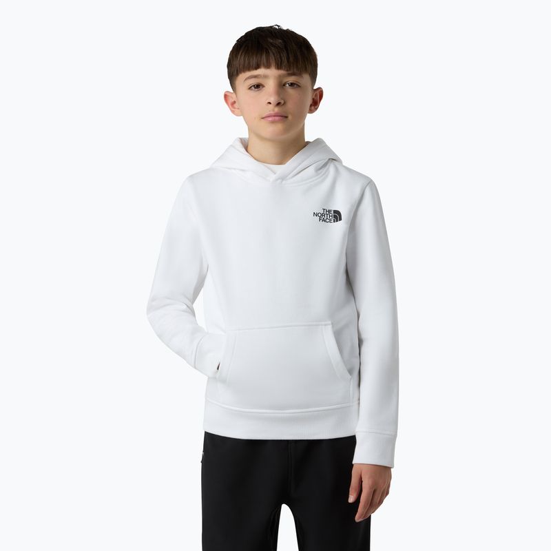 Детски суитшърт The North Face Teen Redbox Regular P/O white/black 4