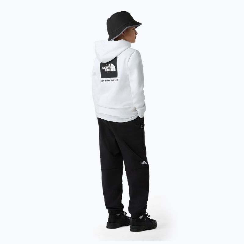 Детски суитшърт The North Face Teen Redbox Regular P/O white/black 5