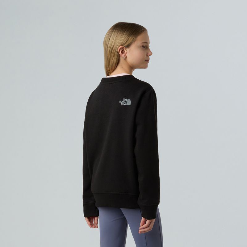 Дамски суитшърт The North Face Reflective Logo Relaxed Crew black 3