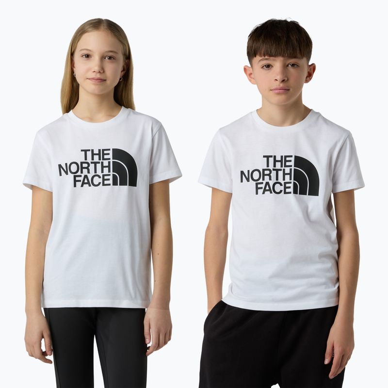 Детска тениска The North Face Easy white 3