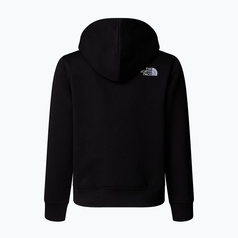 Детски суитшърт The North Face Teen Drew Peak Pullover Hoodie black 2