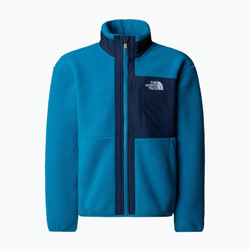 Детски суитшърт от полар The North Face Yumiori Full Zip dusk blue/summit navy 5