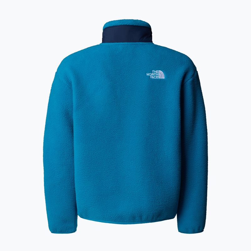 Детски суитшърт от полар The North Face Yumiori Full Zip dusk blue/summit navy 6